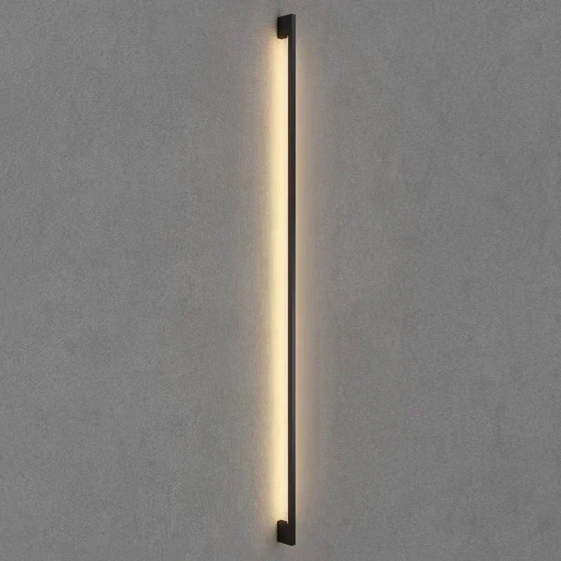 مصباح جداري LED خطي من DecorBites™ - إضاءة ديكور منزلي بتصميم نورديك عصري
