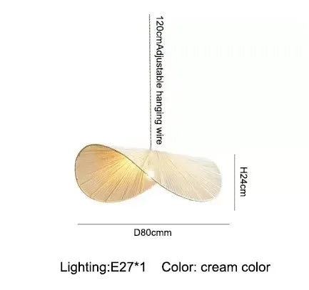 DecorBites™ Bamboo Wabi Sabi Chandelier Pendant Lights for Home Décor