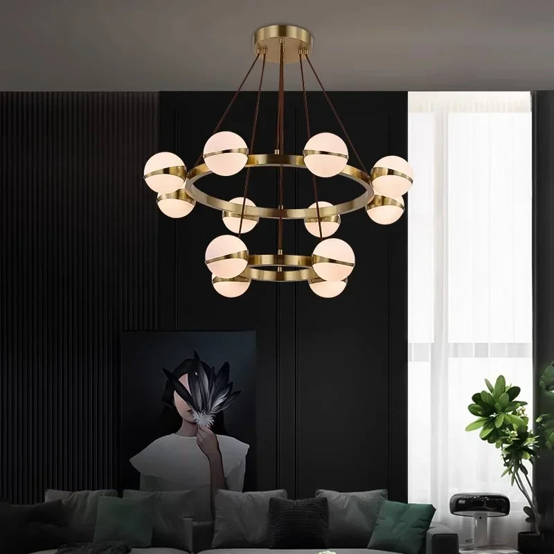 ثريات معلقة من DecorBites™ LED لغرفة المعيشة وغرفة الطعام والإضاءة الداخلية