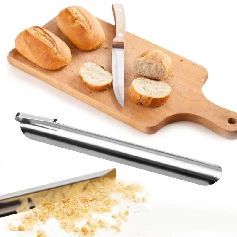 DecorBites™ Crumb Cleaner Cake Tools - Stainless Steel Crumber for Servers