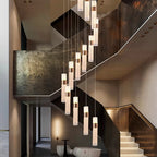 Nordic Multi-Light Iron And Acrylic Pendant Light