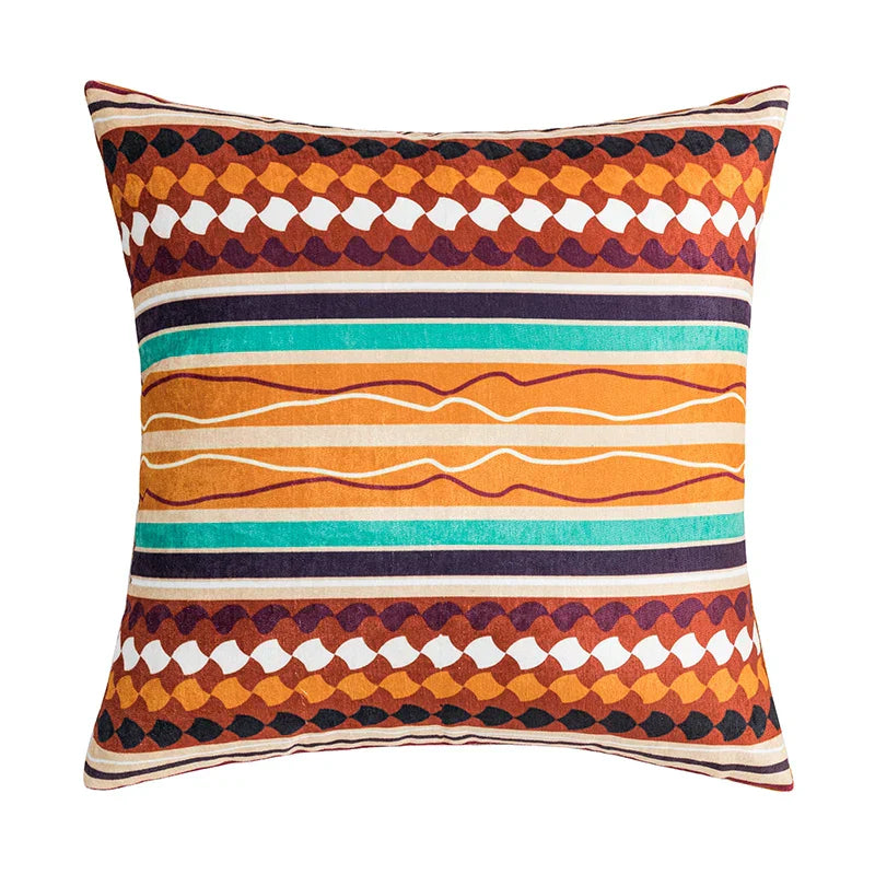 DecorBites™ Abstract Geometric Cushion Cover 45x45cm for Sofa & Bedroom Decoration
