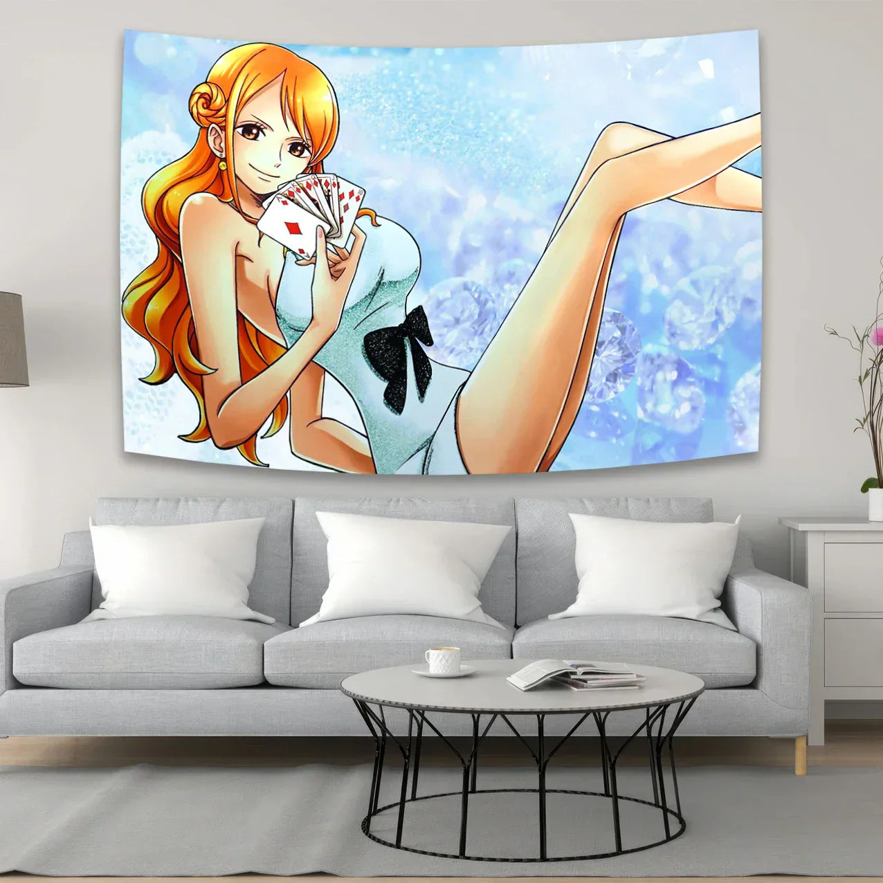 DecorBites™ Anime One Piece Character Canvas Tapestry for Bohemian Wall Decor