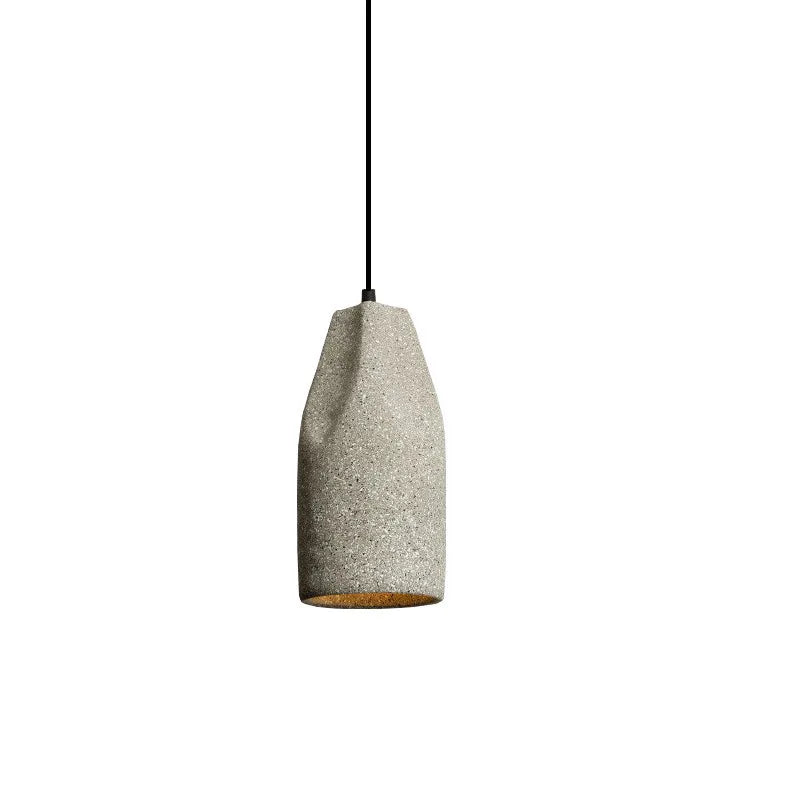 DecorBites™ Industrial Style Pendant Chandelier, Grey/Black E27 Lamp for Bedroom, Coffee Shop, Bar