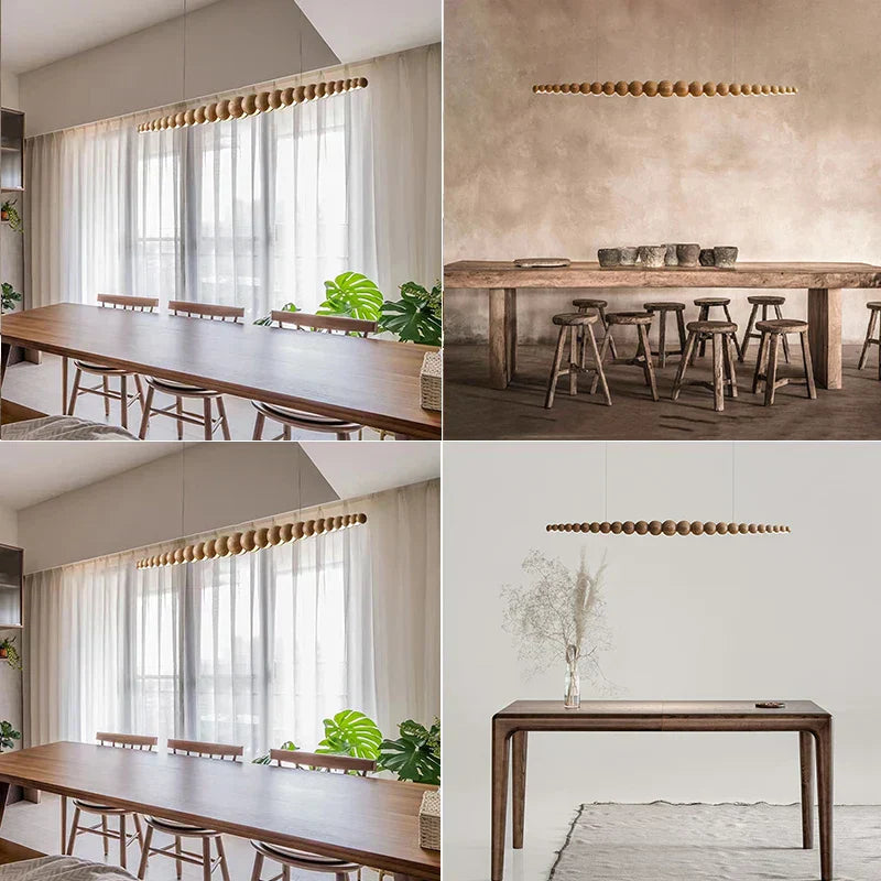 مصابيح LED الخطية المعلقة DecorBites™ للمطبخ وغرفة الطعام وغرفة المعيشة والمكتب