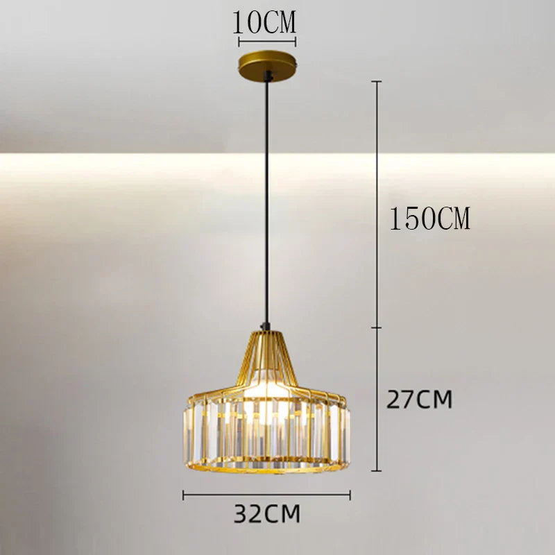 ثريا معلقة LED من DecorBites™ لديكور غرفة النوم الداخلي الأنيق