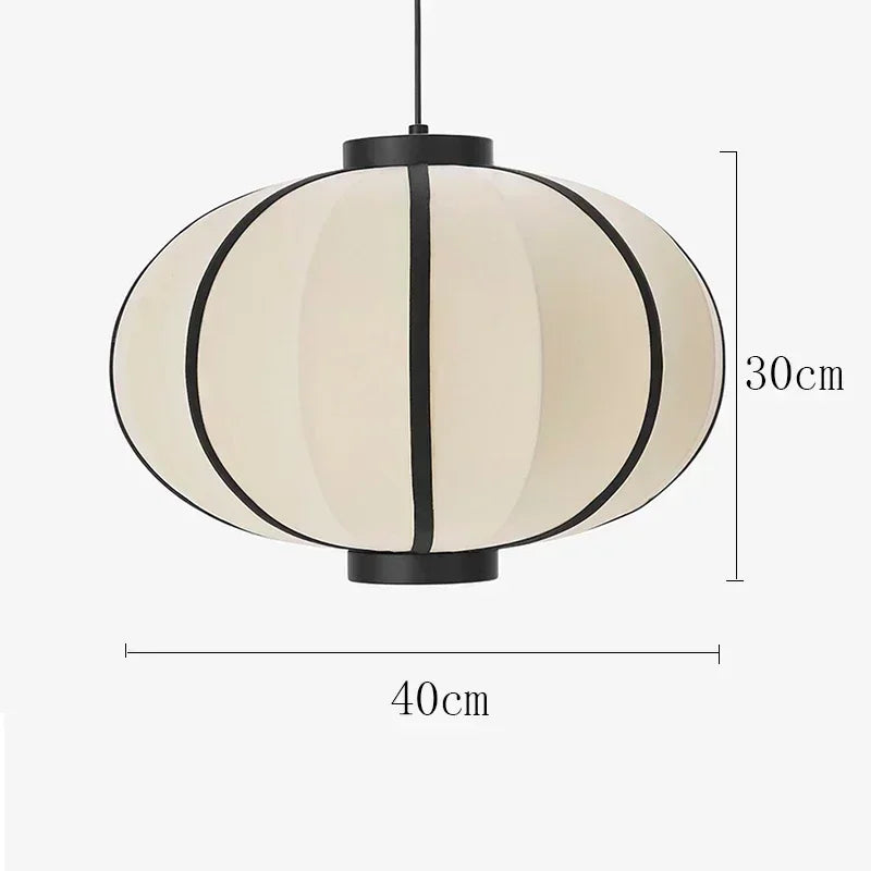 DecorBites™ مصباح معلق مظلة يابانية - فانوس سقف LED لغرفة المعيشة وغرفة النوم والمكتب