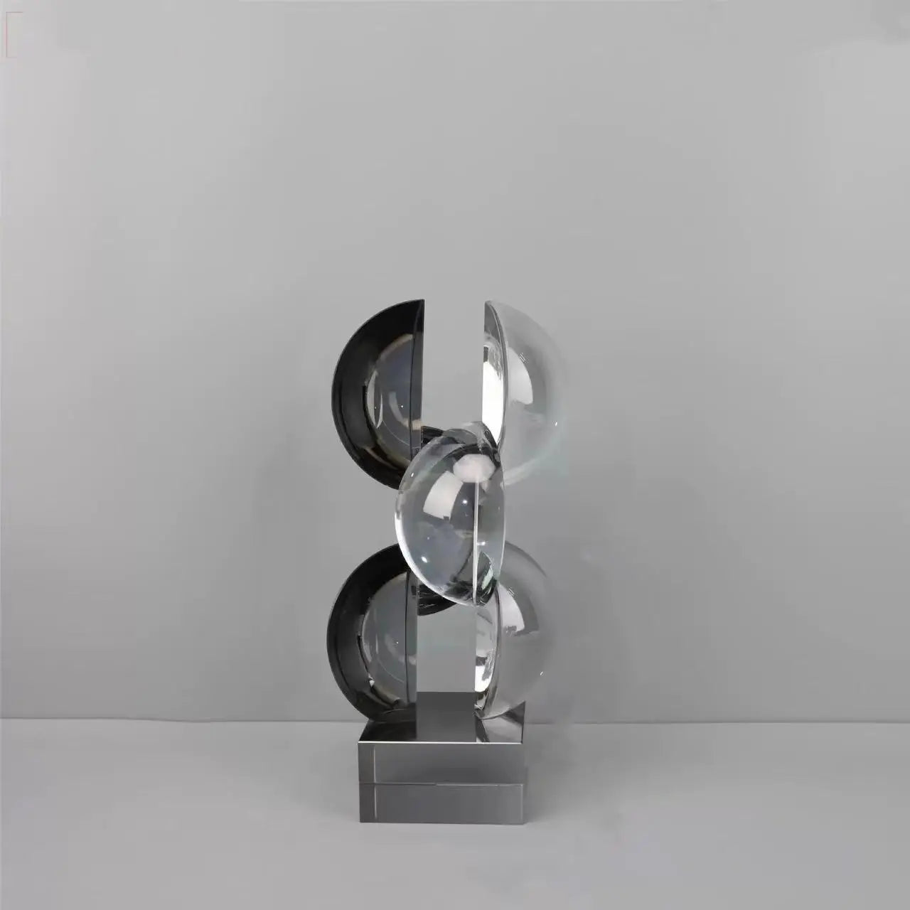 DecorBites™ Geometric Crystal Sculpture Home Decor Figurine