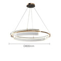 DecorBites™ Italian Minimalist Chandelier for Living Room, Bedroom, and Dining Room