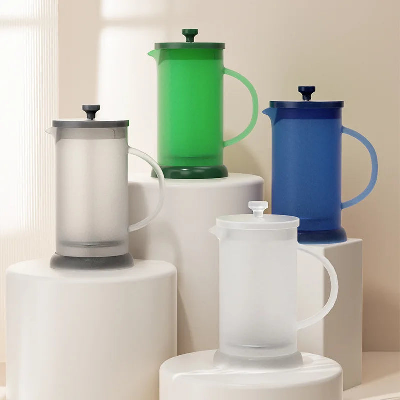 DecorBites™ French Press Coffee Maker Drip Kettle Teaware Pot Portable Jug