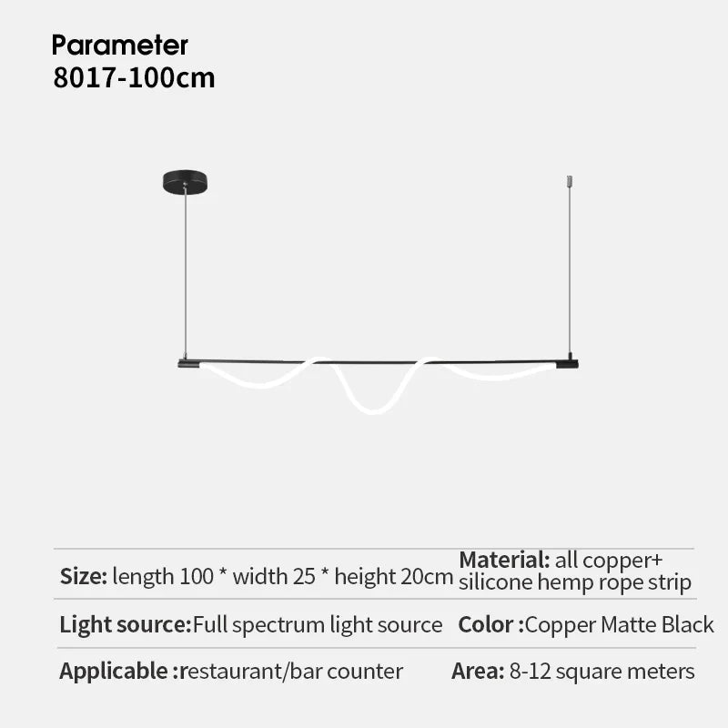 ثريا DecorBites™ LED: إضاءة عصرية لغرفة الطعام وغرفة المعيشة، مصباح لغرفة النوم وطاولة البار