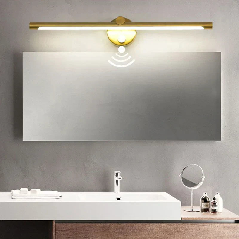 مصباح حائط LED من DecorBites™ مزود بمستشعر حركة وخاصية التعتيم باللمس - 40 سم/55 سم