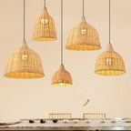 Southeast Asia Bamboo Rattan Woven Pendant Light
