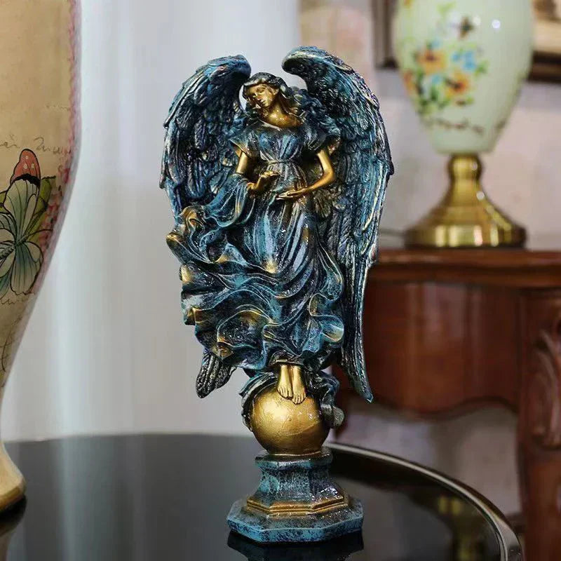 DecorBites™ Greek Mythology Prayer Angel Goddess Statue for Home Study Decor