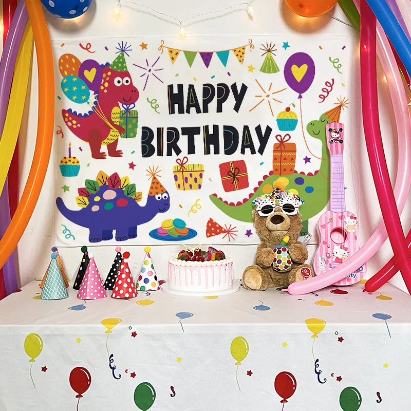 DecorBites™ Birthday Wall Tapestry Decoration Party Bedroom Hanging Cloth
