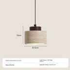 Japanese Travertine Stone Pendant Light