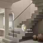 Wabi Sabi Irregular White Pendant Light, E27