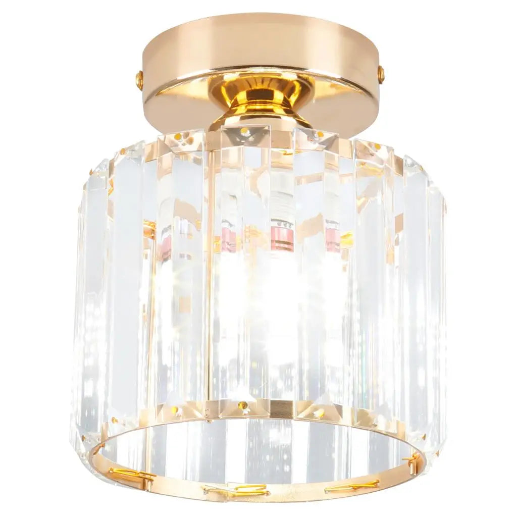 DecorBites™ Gold Iron Cage Ceiling Light مصباح سقف قفص حديدي ذهبي للديكور الاسكندنافي الحديث بتصميم عتيق E27