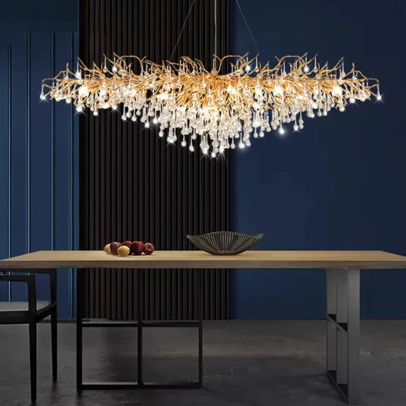 DecorBites™ Lustres suspendus à LED, décor moderne pour la maison, éclairage intérieur, salon, salle à manger