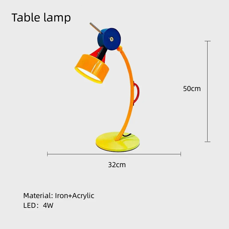 مصباح أرضي LED بتصميم كرتوني للأطفال من ديكور بايتس™: إضاءة ديكور إبداعية لغرفة الأطفال