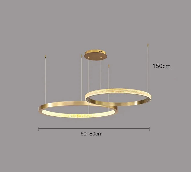 ثريات DecorBites™ LED المعلقة لغرفة المعيشة وغرفة الطعام الحديثة