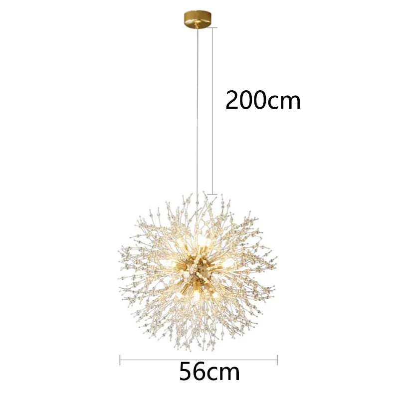 ثريا LED متدلية من DecorBites™ لغرفة المعيشة وغرفة النوم وغرفة الطعام