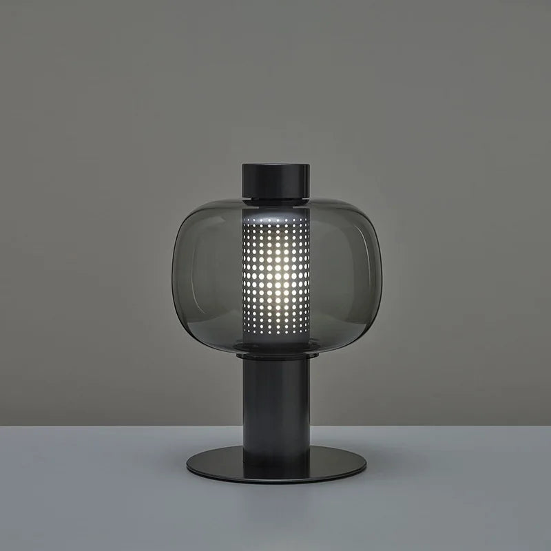 DecorBites™ Glass Table Lamp Modern Design for Living Room and Bedroom
