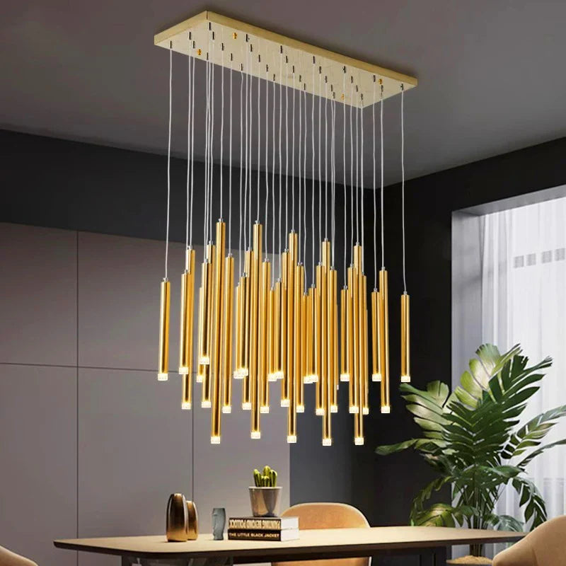 DecorBites™ Elegant Chandelier Dining Room Pendant Lights Ceiling Lamps for Fancy Indoor Lighting