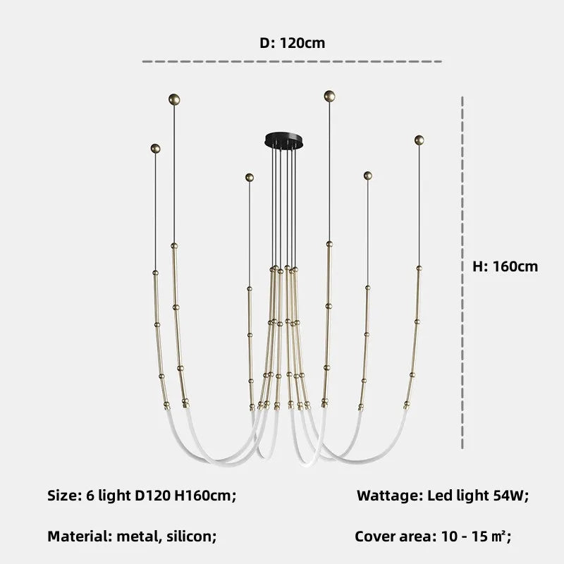 مصابيح DecorBites™ المعلقة من الخيزران: فوانيس LED لدرج علوي على الطراز الاسكندنافي لديكور بسيط