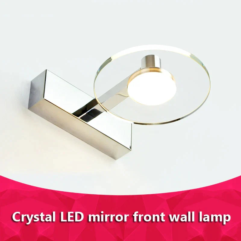 DecorBites™ Acrylic Mirror Headlight Bathroom Wall Lamp LED 5W