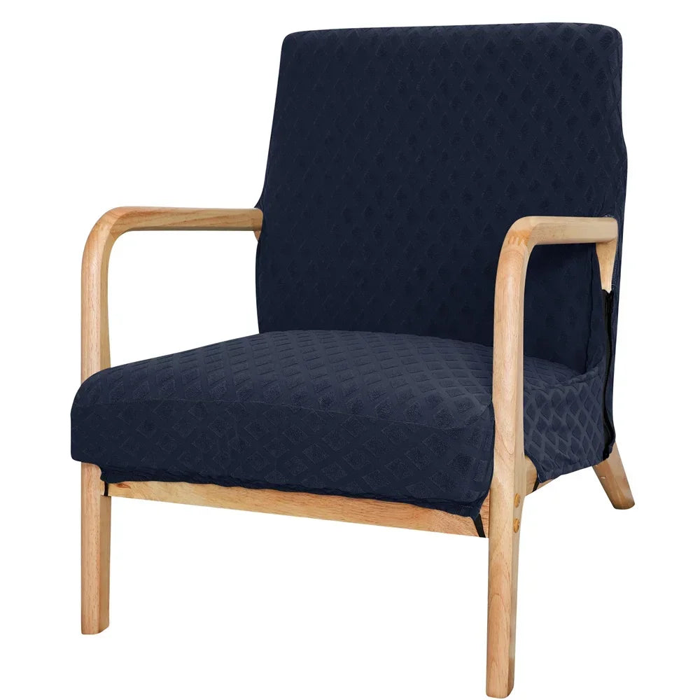 DecorBites™ Jacquard Elastic Seat Cover for Dining Room & Office Chairs