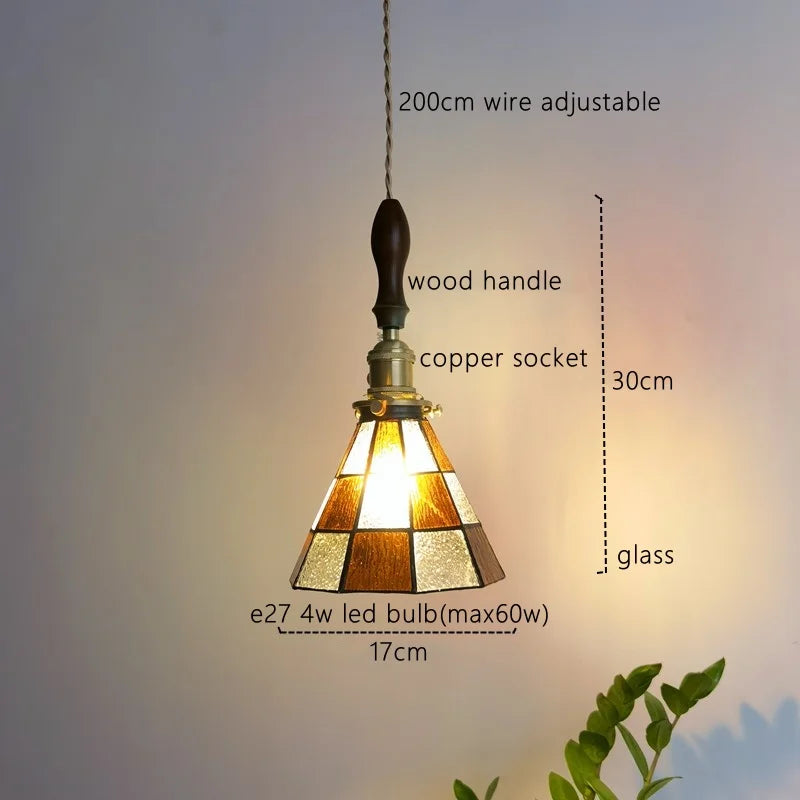 DecorBites™ مصباح معلق LED على الطراز الياباني لغرفة النوم والمطبخ والبار والمطعم