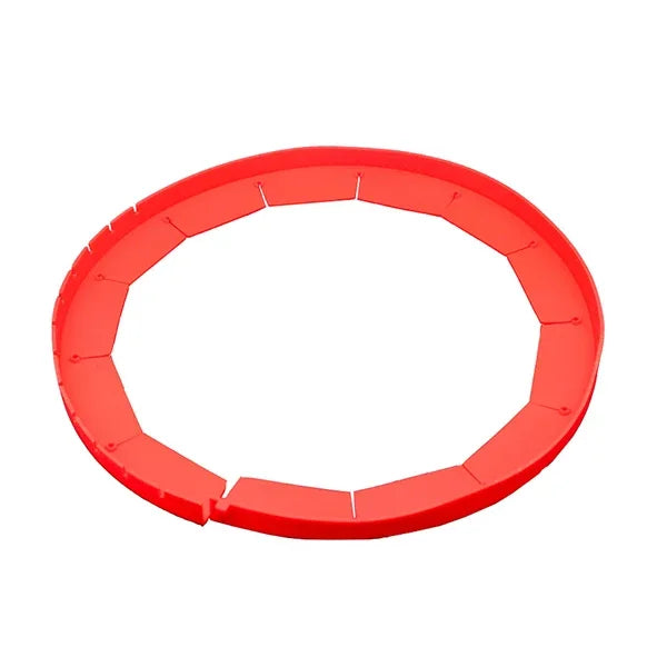 Adjustable Silicone Pie Crust Shield by DecorBites™: Reusable Baking Tool for Perfect Crusts