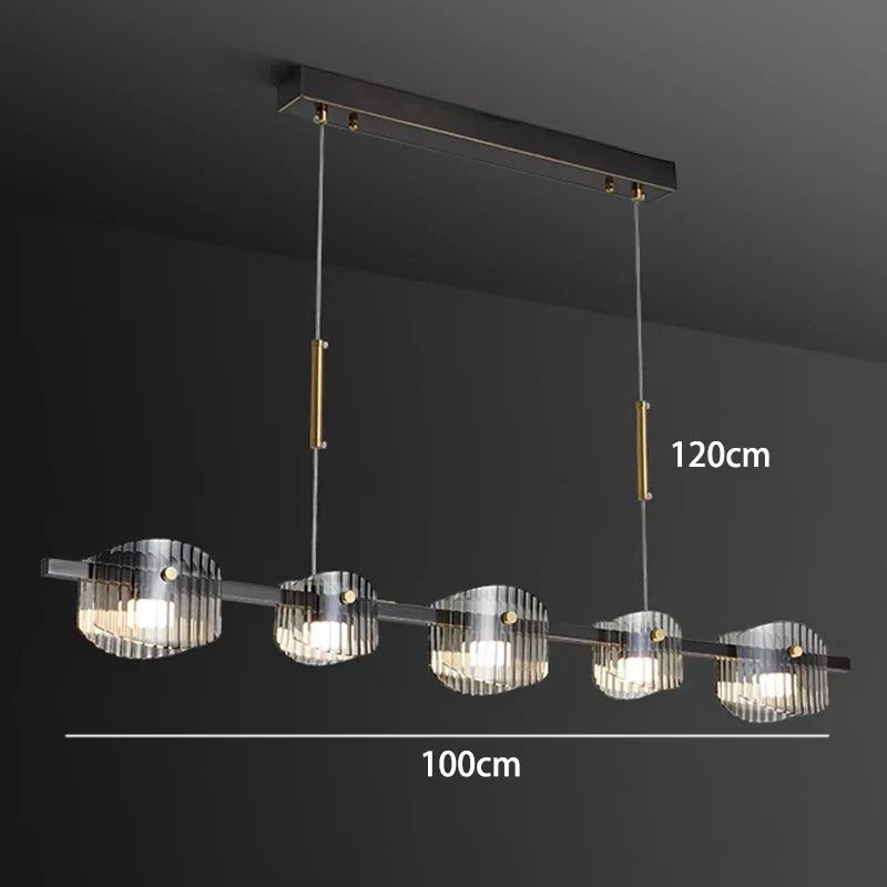 ثريات ديكور بايتس™ المعلقة بتقنية LED: إضاءة ديكور منزلي حديثة لغرف المعيشة والطعام