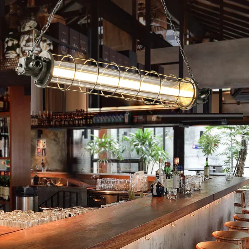 DecorBites™ Industrial Chandelier for Loft Cafe Retro Bar Office Table Lamp Shopping