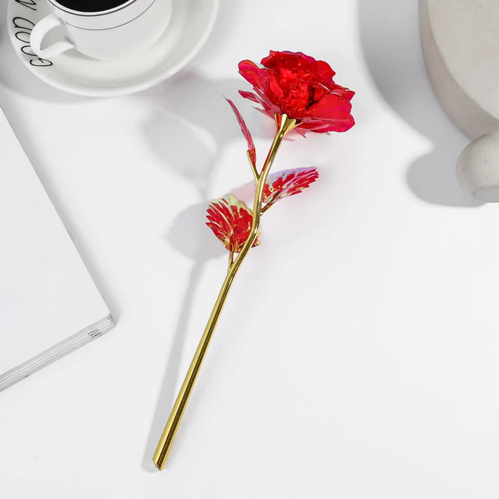 DecorBites™ Galaxy Rose: Forever Love Wedding Decor, Valentine's Day Table Centerpiece