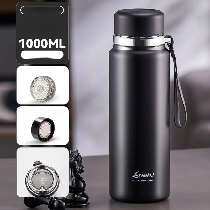 DecorBites™ 24hr Cold Cup Stainless Steel Thermos - Large Capacity Travel Thermos