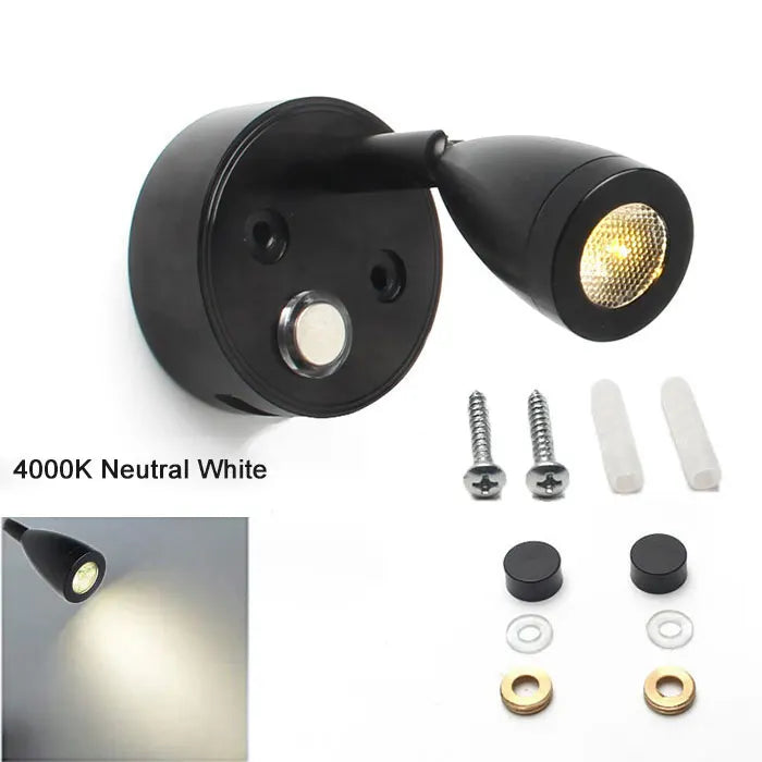 مصابيح LED من DecorBites™ مع شاحن USB ومفتاح تحكم باللمس للمركبات