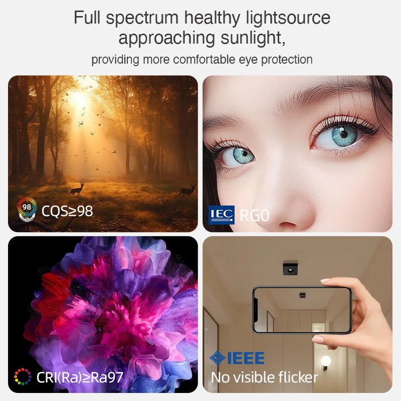 DecorBites™ 36W مصباح سقف LED مثبت على السطح لغرفة المعيشة والبهو