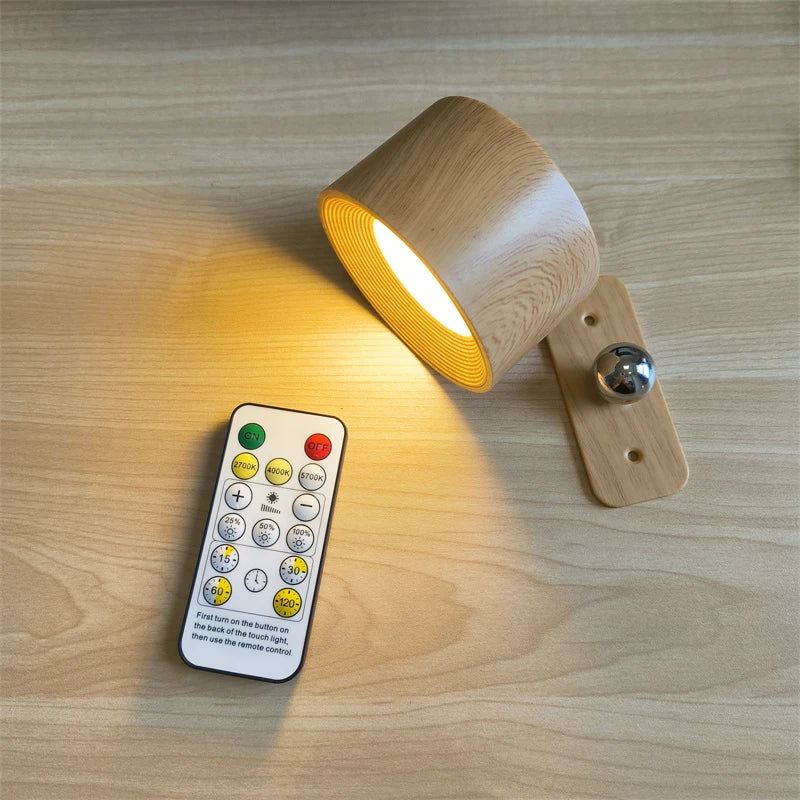 DecorBites™ LED Wall Light with Remote Control and USB Charging
