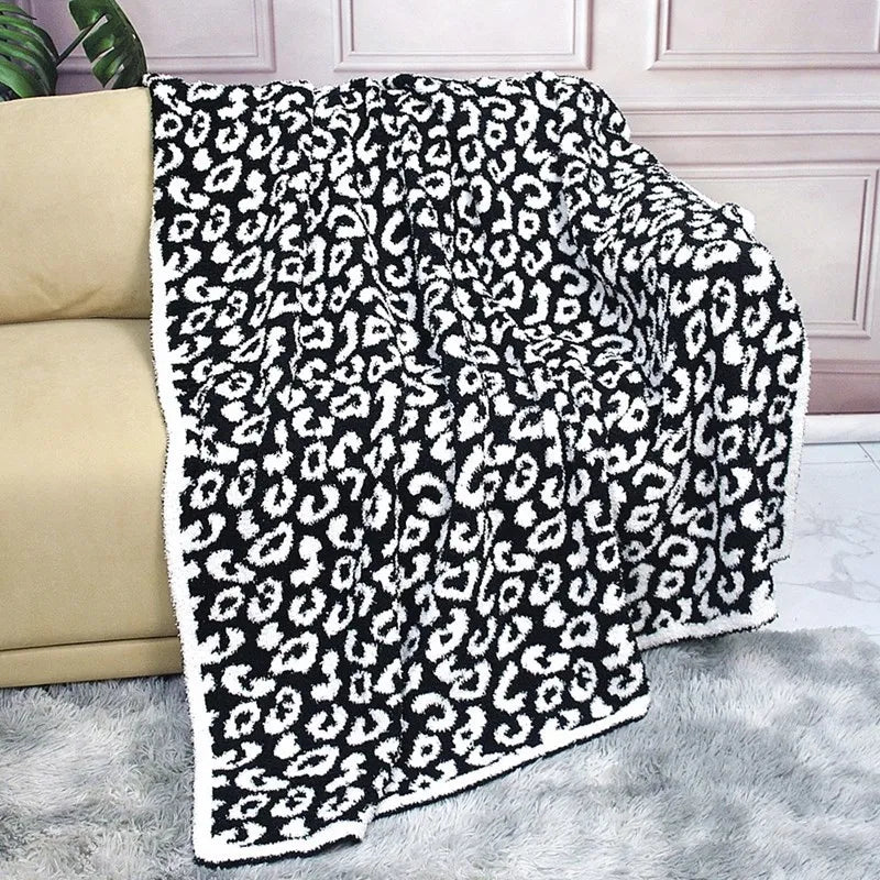 DecorBites™ Cozy Flannel Velvet Blanket - Warm Winter Sofa Cover for Home & Office