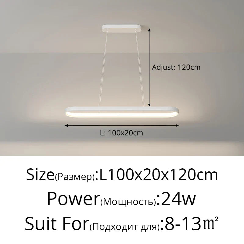 ثريا سقف LED DecorBites™ لغرفة المعيشة والمطبخ وغرفة الطعام وغرفة الدراسة، إضاءة داخلية عصرية