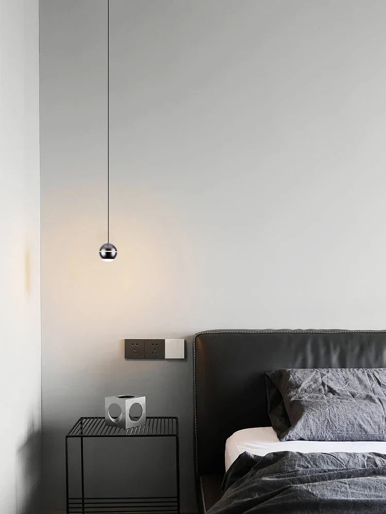 DecorBites™ Gold LED Pendant Lamp Luxurious Hanging Lights 7W for Dining Room Bedroom
