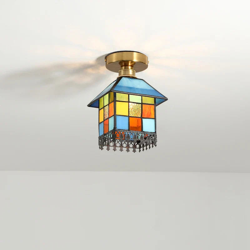 مصابيح سقف زجاجية LED DecorBites™ ديكور فني حديث لإضاءة غرفة المعيشة المنزلية
