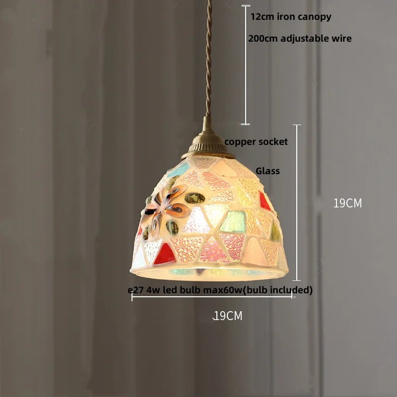 DecorBites™ Glass Ball LED Pendant Lights | Modern Kitchen Bar Restaurant Hanging Lamp