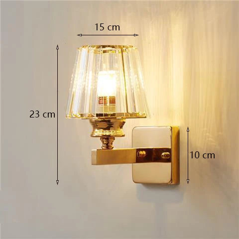 DecorBites™ Glass Shade Wall Lamp: Modern Minimalist Nordic HomeDecoraction & Living Room Lighting