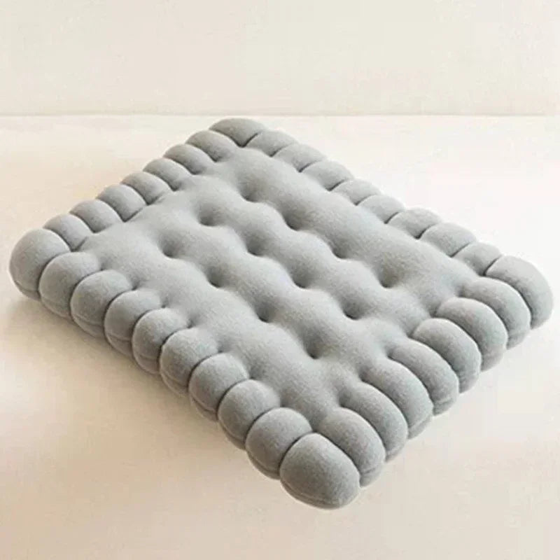 DecorBites™ Biscuit Sofa Cushion: Soft Chair Seat Cushion for Home Decor and Living Room