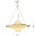 DecorBites™ French Cream Modern Chandelier for Restaurant Bedroom Hotel Villa