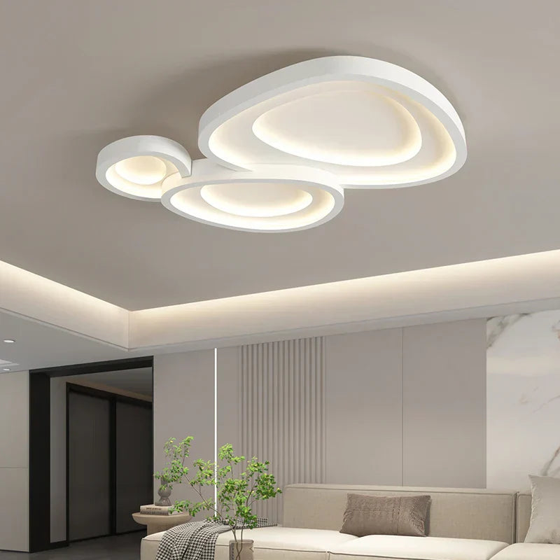 ثريا الزهور بتقنية LED من DecorBites™ لمصابيح سقف غرف النوم العصرية - إضاءة داخلية للمنزل