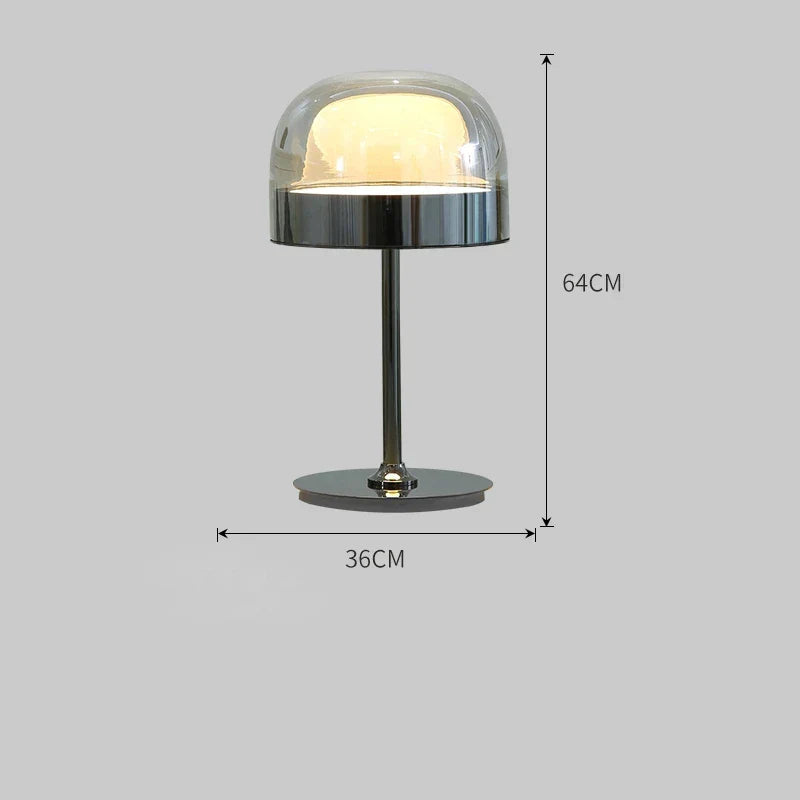 DecorBites™ Equatore Glass Pendant Light for Modern Dining Room Decor and Luxury Loft House